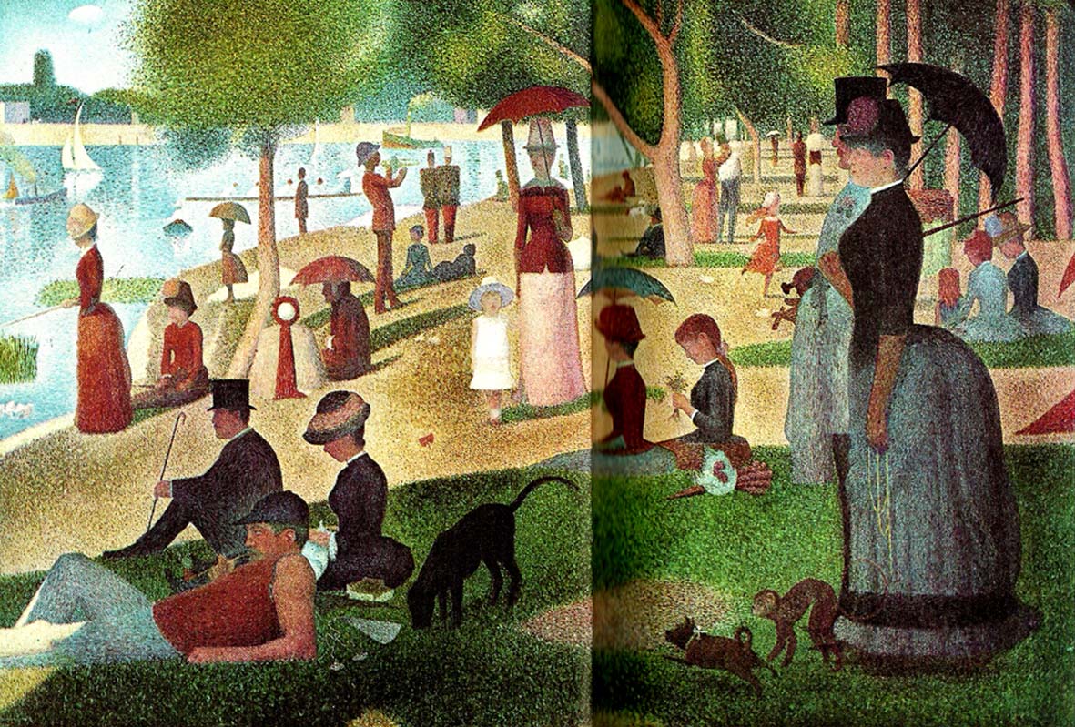 en eftermiddag pa la grande jatte